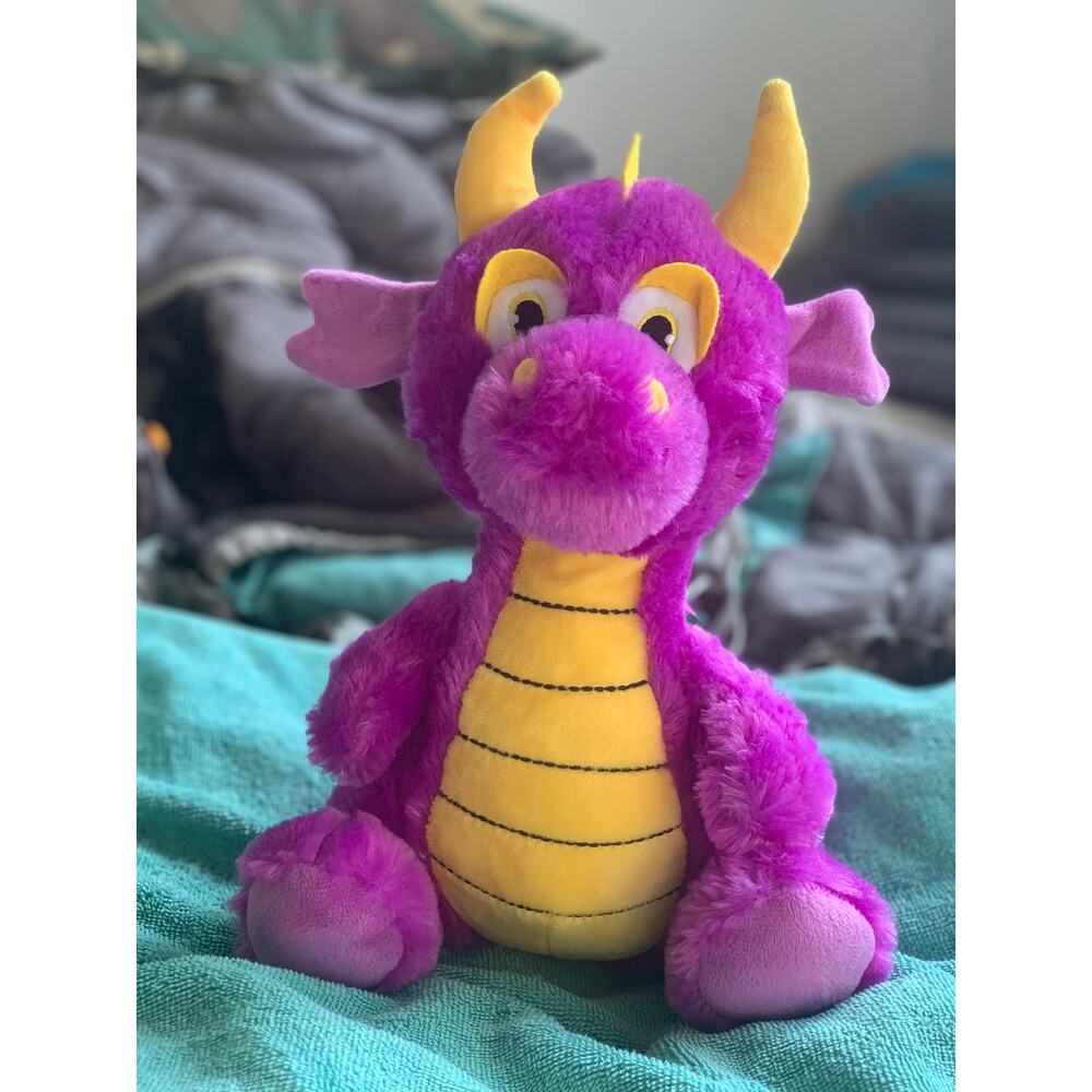 BJ TOYS Purple Spyro Dragon with Horns - Picture 10 of 16